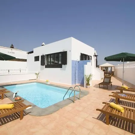 Puerto Del Carmen Sleeps 6 Pool Wifi Willa *